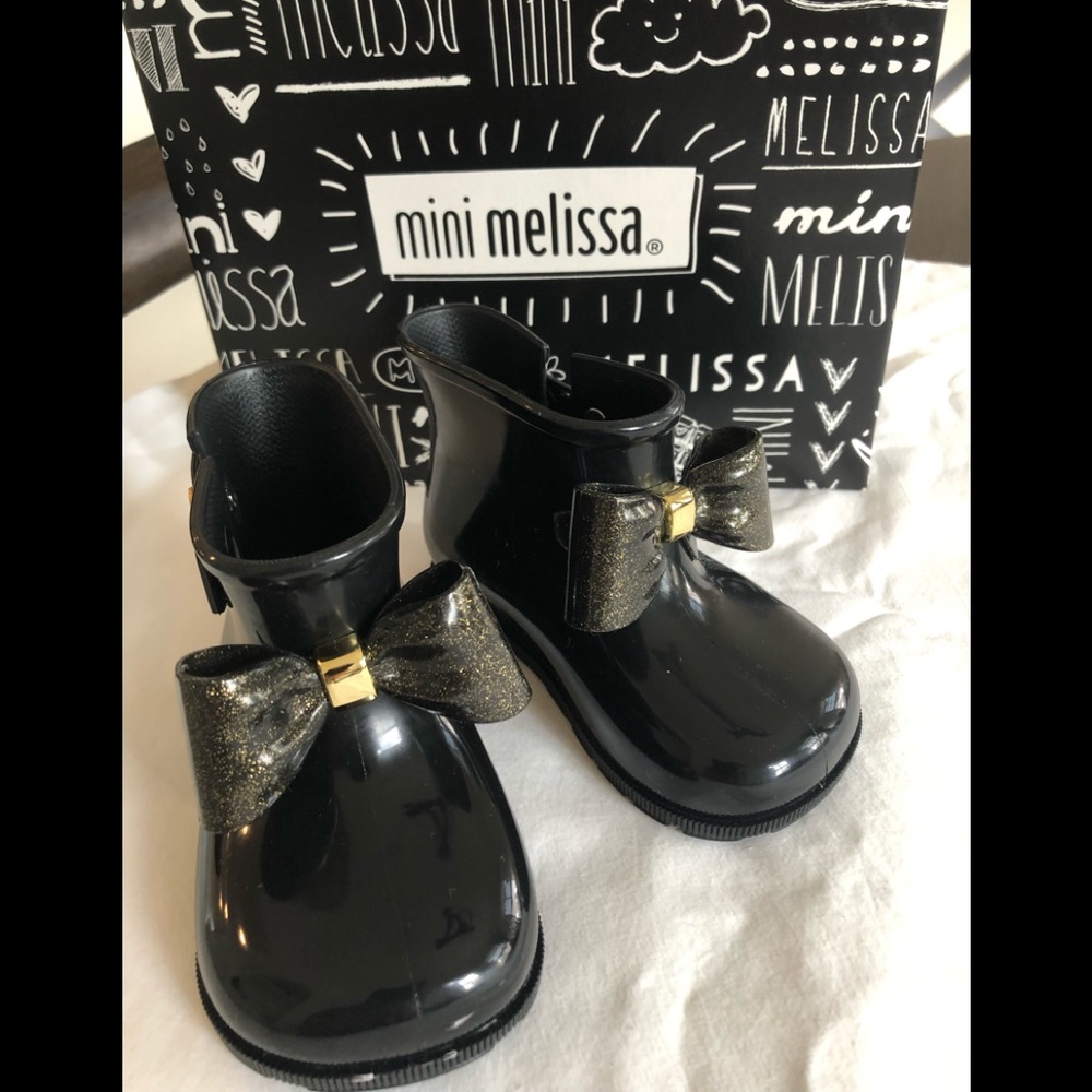 Mini Melissa Toddler Sugar Rain boots - Size 8